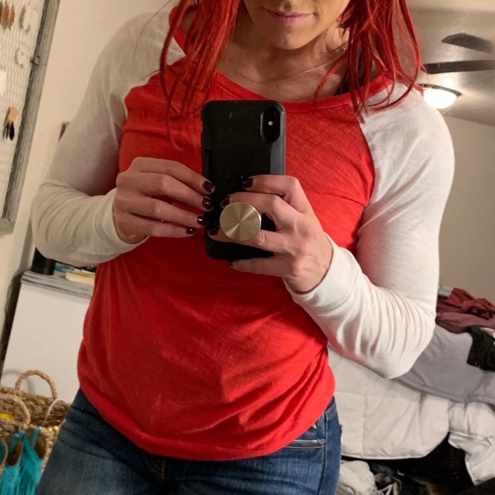 PINK Baseball Tee